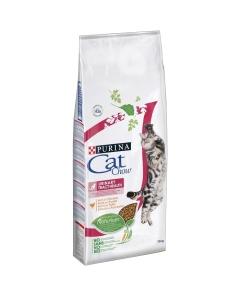 Hrana uscata pentru pisici, Tract urinar sanatos, bogata in Pui, 15 kg, PURINA CAT CHOW Urinary Tract Health