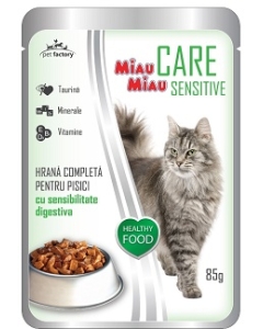 Hrana Umeda pentru Pisici cu ficat 1 plic x 85 g MIAU MIAU CARE SENSITIVE