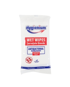 Hygienium Servetele Umede Antibacteriene pentru Maini 24 buc