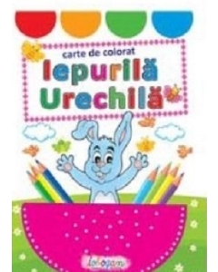 Iepurila Urechila. Carte de colorat, Editura Erc Press, Carti educative pentru copii