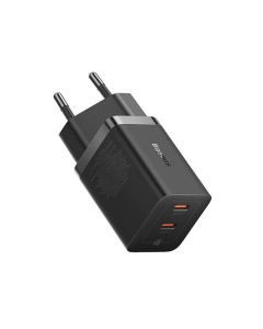 Incarcator rapid Baseus GaN5 Pro, 2x USB-C, 40W, Negru