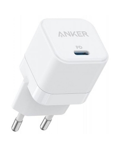 Incarcator retea Anker PowerPort III Cube USB-C 20W, Alb-Gri