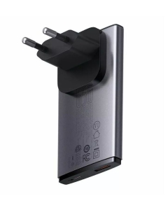 Incarcator retea Baseus GaN5 Pro Ultra Slim, 65W, USB, USB-C, Cablu inclus
