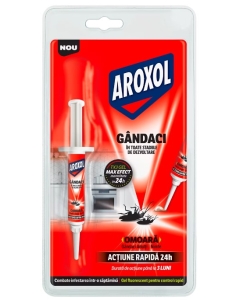Insecticid gel tip seringa impotriva gandacilor, 5 g, Aroxol