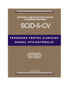 Interviul Clinic Structurat pentru Tulburarile din DSM-5, Versiunea pentru Clinician (SCID-5-CV)