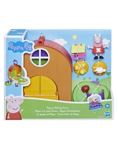 Set de joaca cu figurina Peppa Pig la ferma, Peppa Pig
