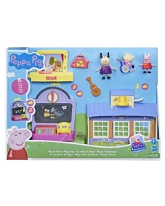 Figurina Peppa Pig cu decor de joaca scolar, Peppa Pig