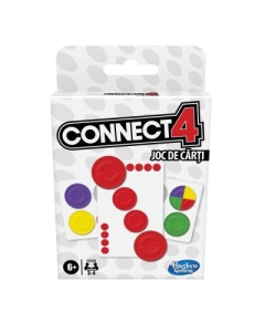 Joc de societate Connect4 Clasic, jocul cu carti in limba romana, Hasbro