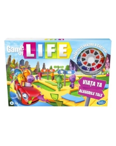 Joc de societate Game of Life Clasic in limba romana, Hasbro
