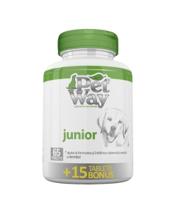  Junior,  65 Tablete + 15 Bonus, Petway