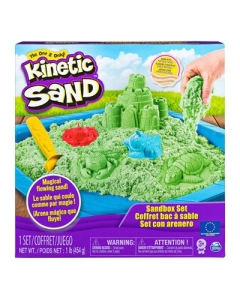 Kinetic Sand, Set complet verde, Spin Master