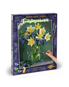 Kit pictura pe numere Schipper Buchet cu flori de primavara