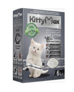 Asternut Igienic Premium Active Carbon pentru Pisici 6 L, KittyMax