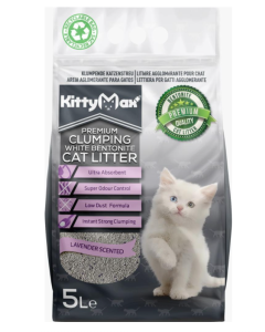 Asternut Igienic Premium Lavanda pentru Pisici 5 L, KittyMax