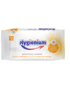 Hygienium Servetele umede pentru zona ano-rectala, 72 buc