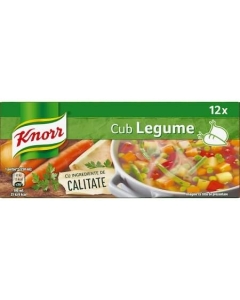 Knorr Cub legume 12 bucati x 9g