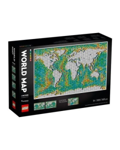 LEGO ART Harta lumii 31203, 11695 piese