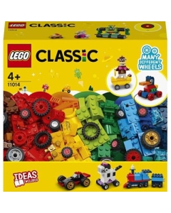 LEGO Classic. Caramizi si roti 11014, 653 piese