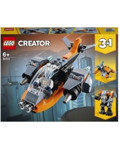 LEGO Creator 3 in 1 Drona cibernetica 31111, 113 piese LEGO Creator Lego grupdzc
