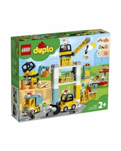 LEGO DUPLO Macara si Constructie 10933, 123 piese