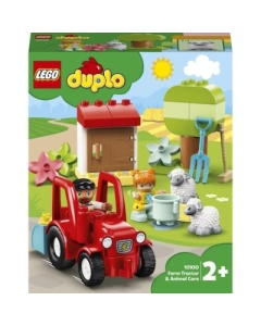 LEGO DUPLO Tractor agricol si animale de ferma 10950, 27 piese