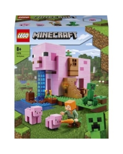 LEGO Minecraft Casa purcelusilor 21170, 490 piese