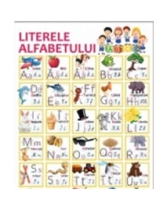 Plansa A2 Literele alfabetului