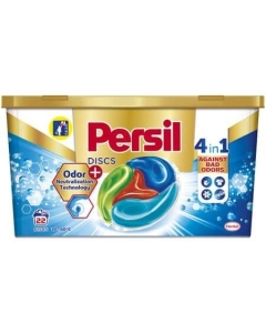 Persil Detergent capsule Discs Against Bad Odors, 22 spalari