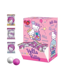 Guma de mestecat capsuni, 1 buc, 4.6g, Lolliboni - Hello Kitty