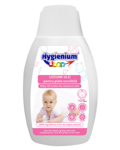 Lotiune ulei pentru piele sensibila 300ml Hygienium 