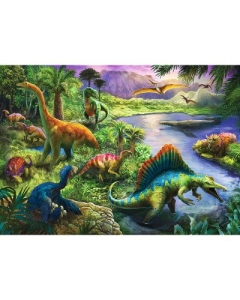 Puzzle lumea dinozaurilor 200 piese
