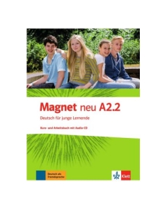 Magnet neu A2. 2. Kurs- und Arbeitsbuch mit Audio-CD. Deutsch fÃ¼r junge Lernende - Giorgio Motta, editura Klett