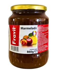 Marmelada de fructe, 860 g, Fravil