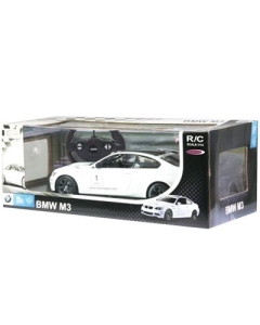 Masina cu telecomanda BMW M3 alb scara 1: 14, Rastar