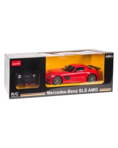 Masina cu Telecomanda Mercedes-Benz SLS AMG Rosu 1: 18, Rastar