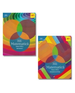 Set Clubul matematicienilor: Matematica pentru clasa a 8-a, semestrul I si II, autor Marius Perianu