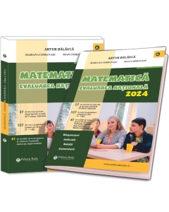 Matematica. Evaluarea Nationala 2024 + brosura clasa a 8-a - Artur Balauca