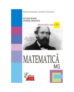 Matematica M1. Manual pentru clasa a XII-a - Eugen Radu, editura All