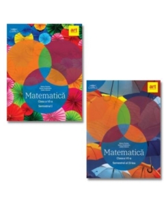Set Clubul matematicienilor: Matematica pentru clasa a 6-a, semestrul I si II, autor Marius Perianu