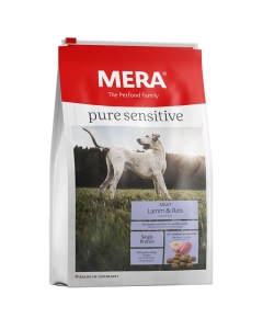 MERA Hrana Uscata Caini Pure Sensitive Adult Medium/Maxi Miel si Orez 12.5 kg