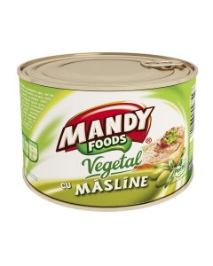 Mandy Pate Vegetal cu Masline, 200 gpe grupdzc.ro✅. Descopera gama copleta de produse la oferte speciale✅!