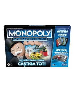 Joc de societate-Monopoly super electronic banking-castiga tot, Monopoly
