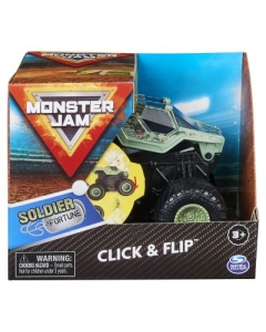 Monster Jam Soldier Fortune Seria Click Flip scara 1: 43