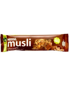 Nestle Musli Baton de cereale cu ciocolata, 35 g