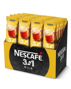 Pachet Nescafe 3 in 1, Cafea instant Mild, 15g x 24 buc