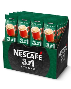 Pachet Nescafe 3 in 1, Cafea instant Strong, 15g x 24 buc