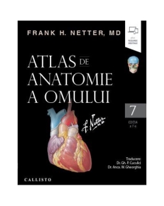 Netter Atlas de anatomie a omului plus eBook plus resurse digitale, editia a 7-a - Frank H. Netter Atlas anatomie Callisto grupdzc