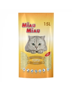 Nisip Pisici Tofu Maxi 15 l MIAU MIAU 