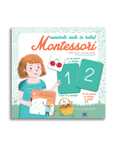 Numerele mele in relief Montessori - Céline Santini, Vendula Kachel