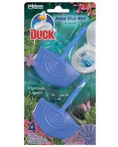 Odorizant toaleta solid 4in1 Aqua Blue, Mystical Lagoon 1+1, 40 gr Duck